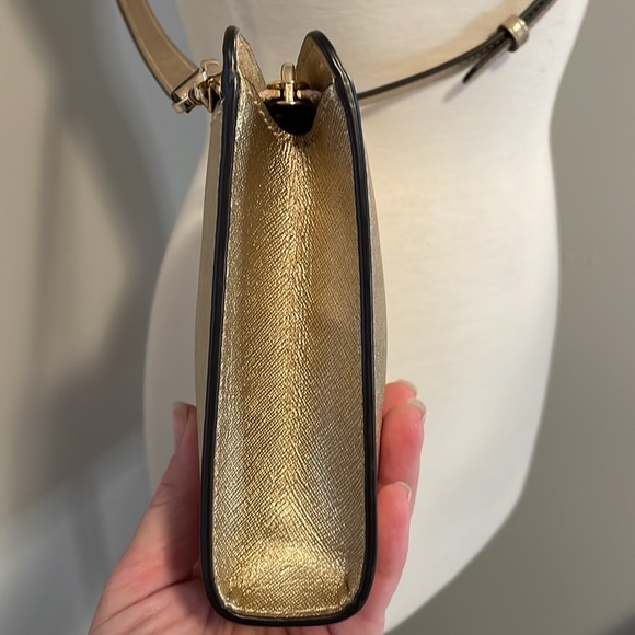 Michael Kors gold Crossbody staffino leather - Picture 13 of 15